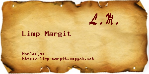 Limp Margit névjegykártya